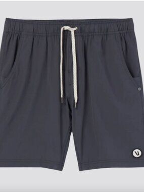 Vuori Men's Kore Short 7.5" (Charcoal) - Size XS